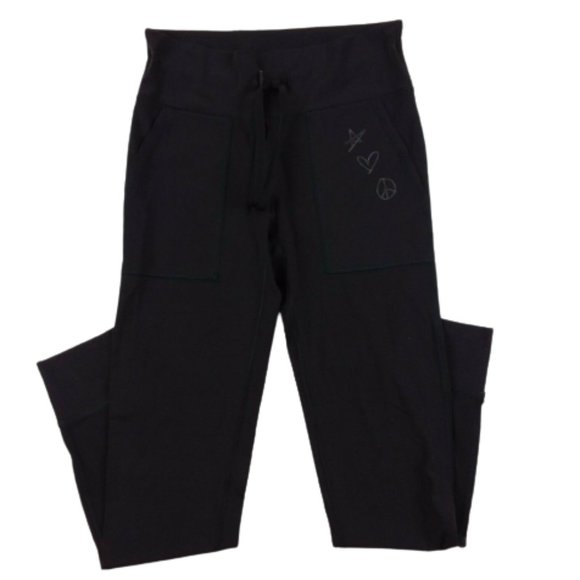 aerie Pants & Jumpsuits Aerie X Aly Raisman Leggings Athletic Pants Cropped Stretch Pockets